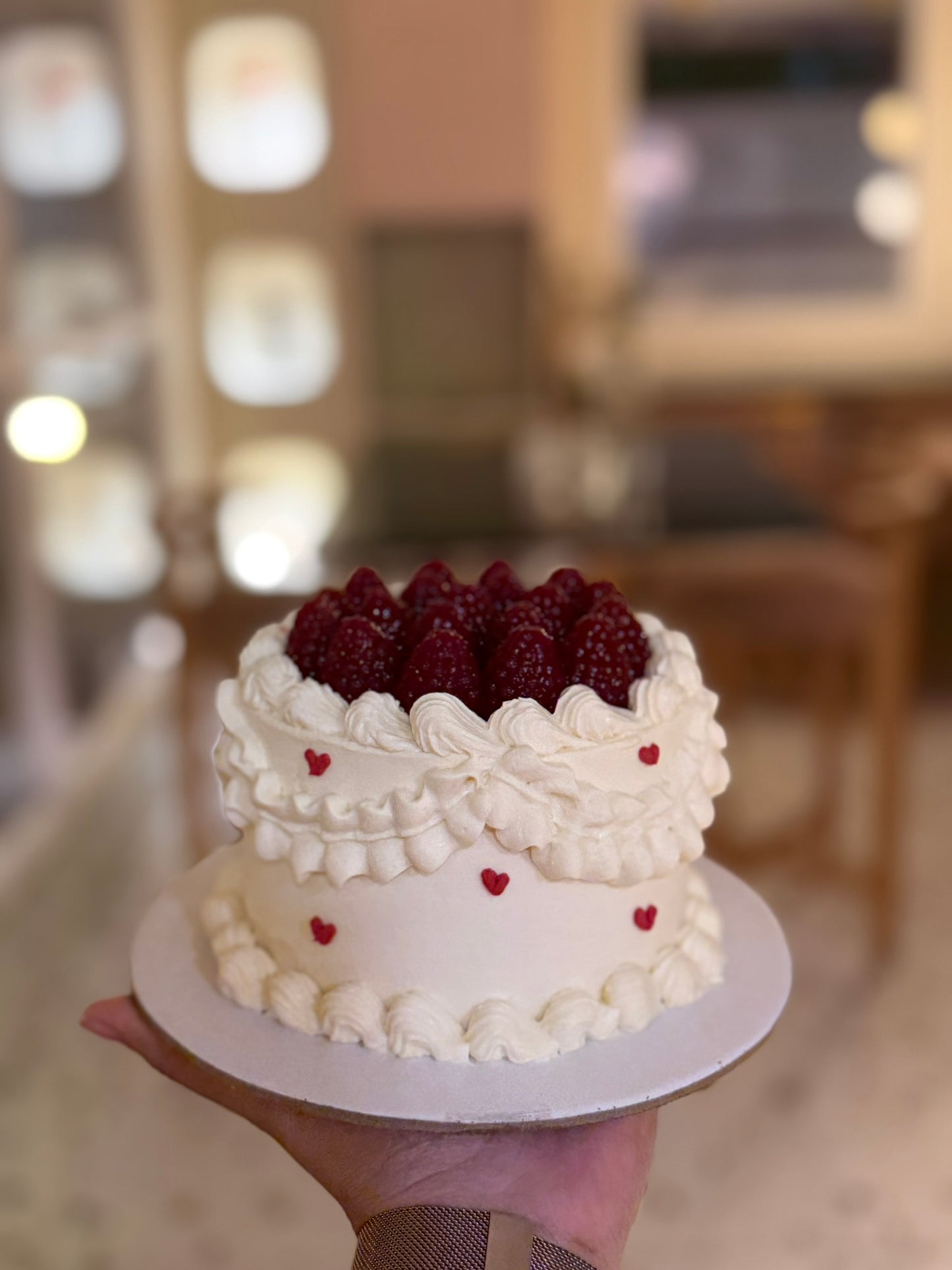 Vintage Raspberry Crown