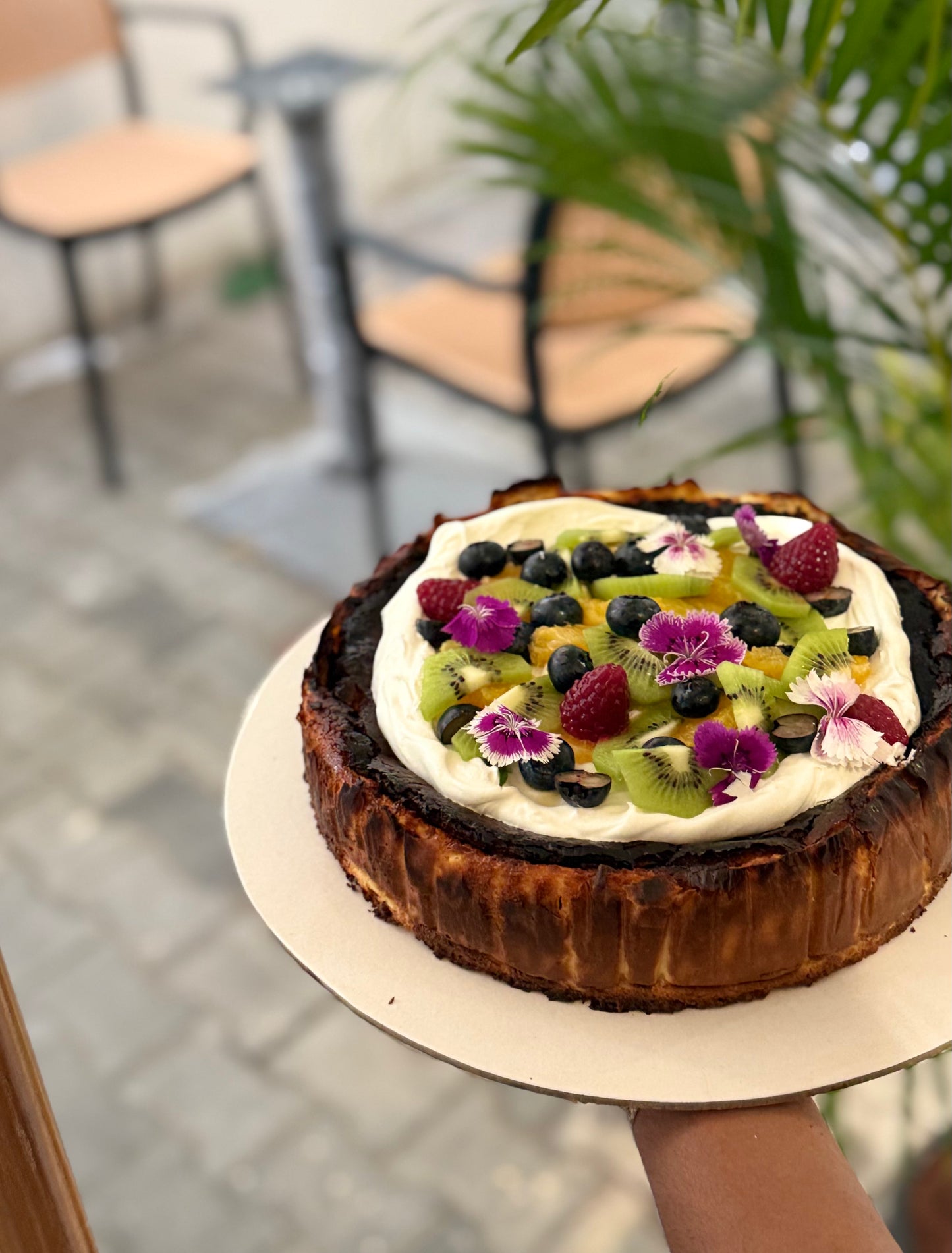Burnt Basque Cheesecake - Celebration Style (Contains EGG)