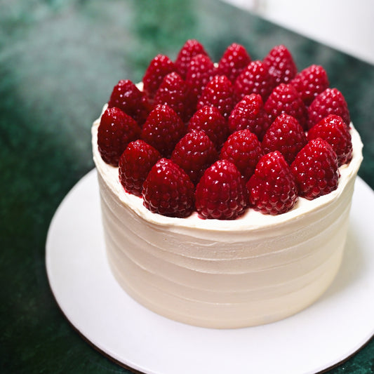 Raspberry Crown Cake