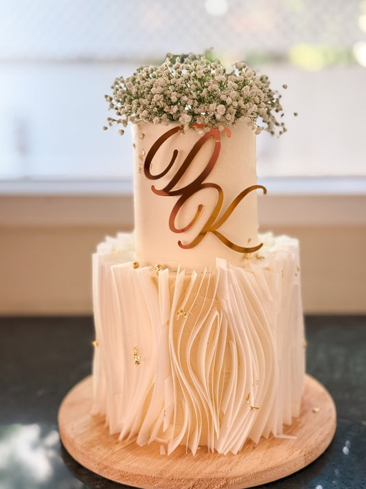The Couture Ruffle Cake - 2kg