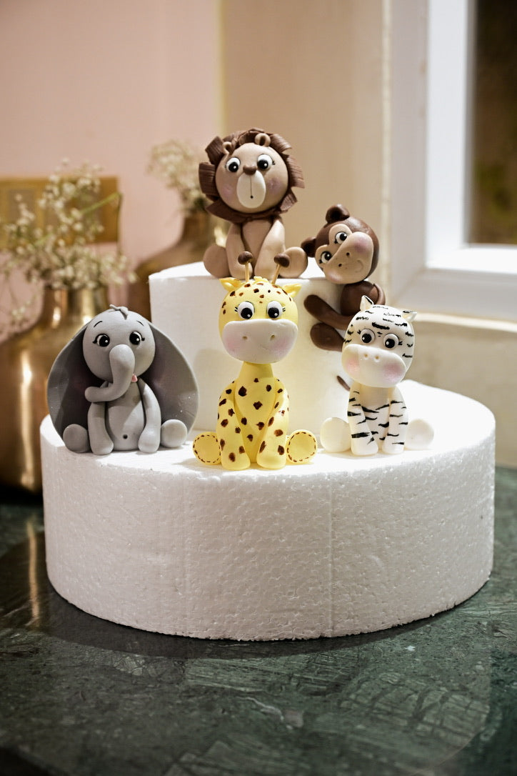 Fondant Jungle Animals Workshop