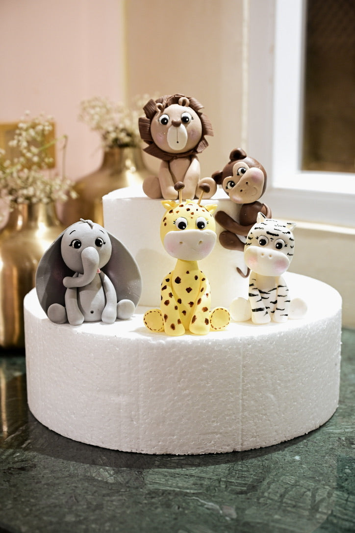 Fondant Jungle Animals Workshop