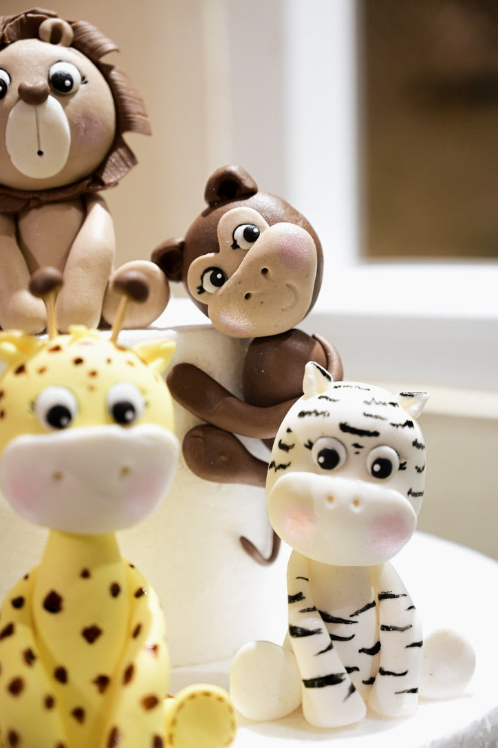 Fondant Jungle Animals Workshop