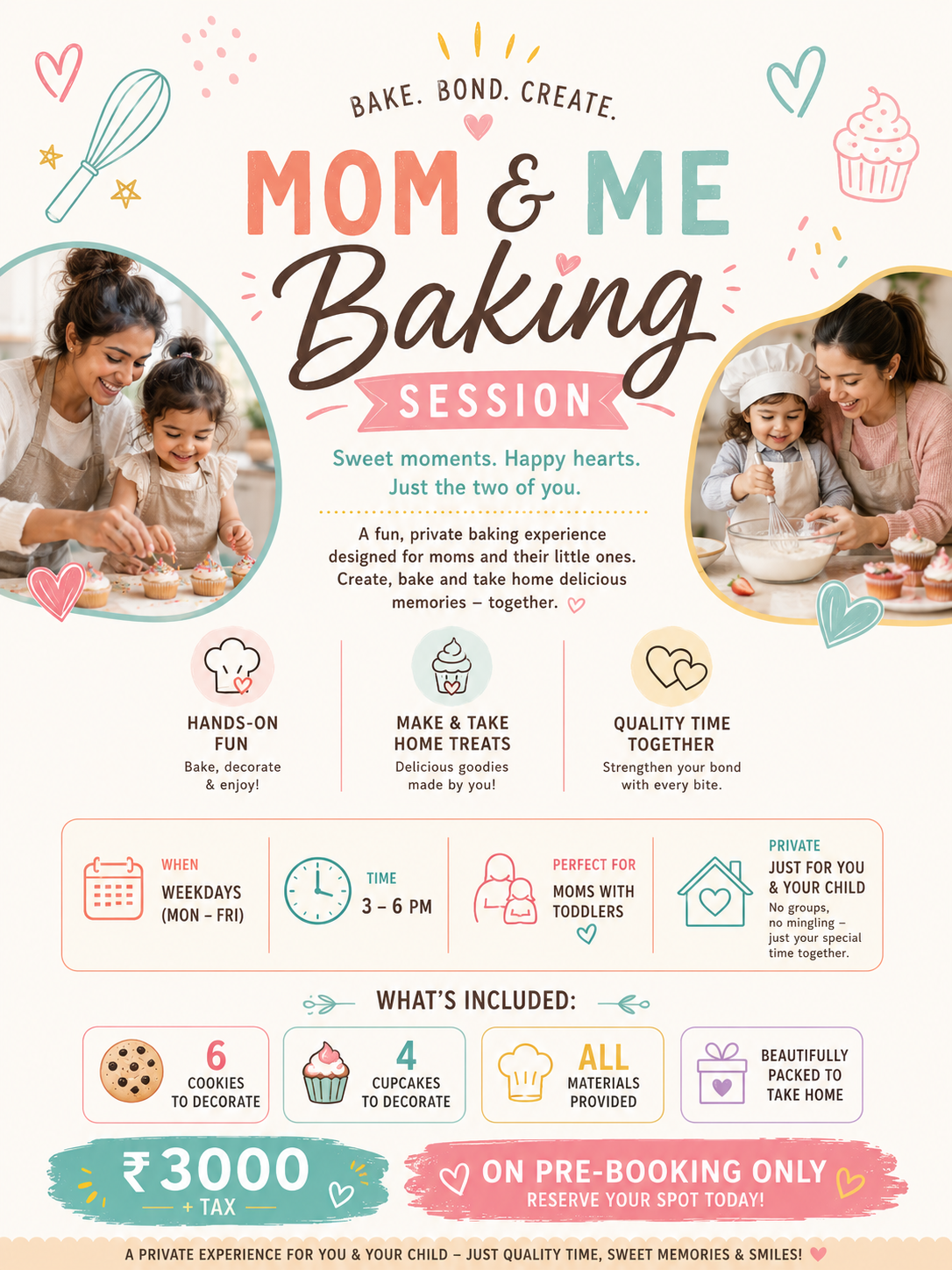 Mom & Me Baking Session 🧁💕