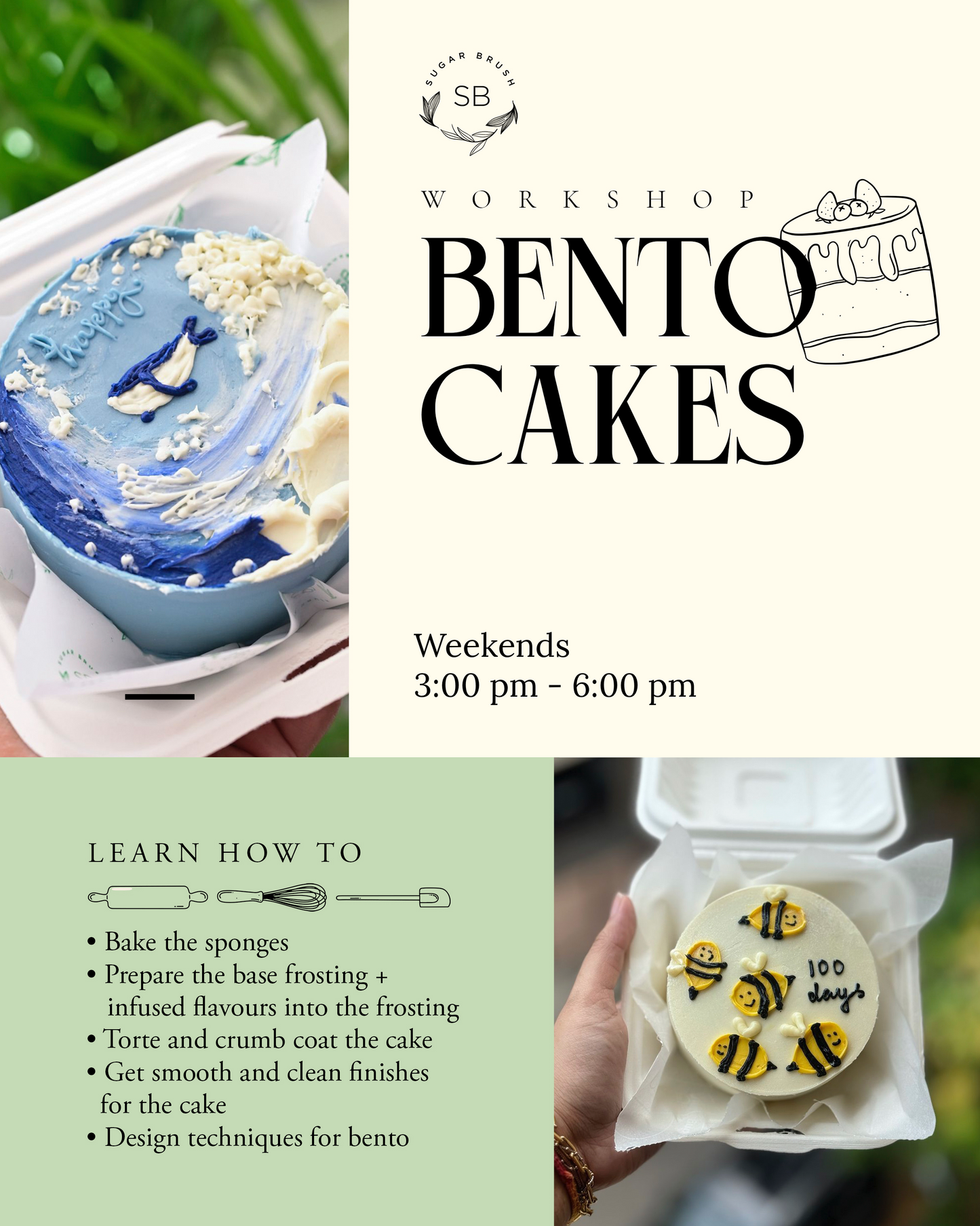Bento Cake Workshop