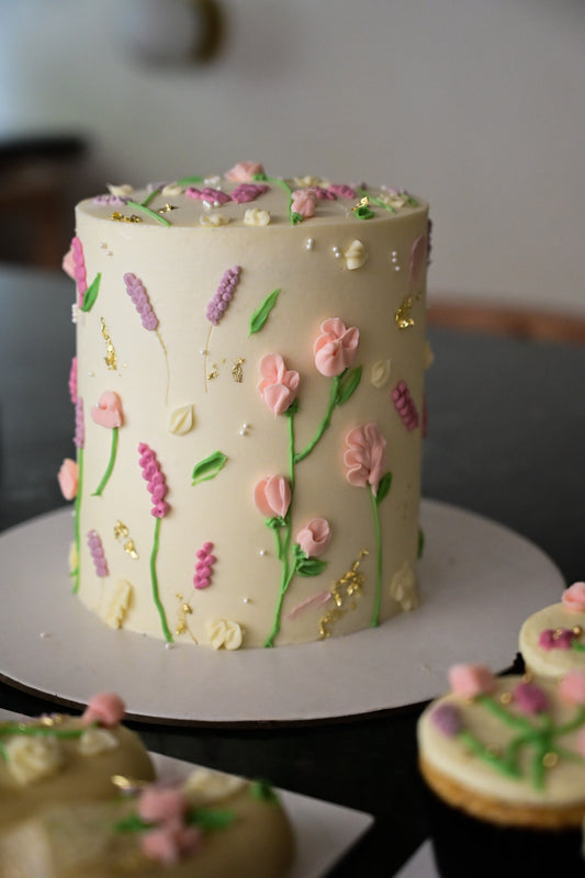 Pastel Bloom - Tall Cake
