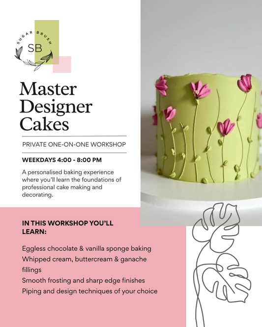 Private Designer Cake Workshop